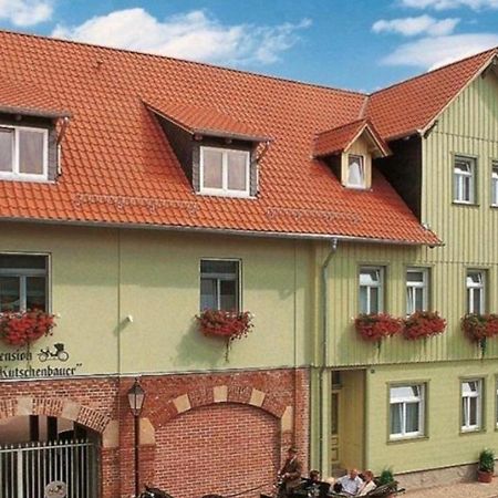 Pension Alter Kutschenbauer Wernigerode Exteriér fotografie