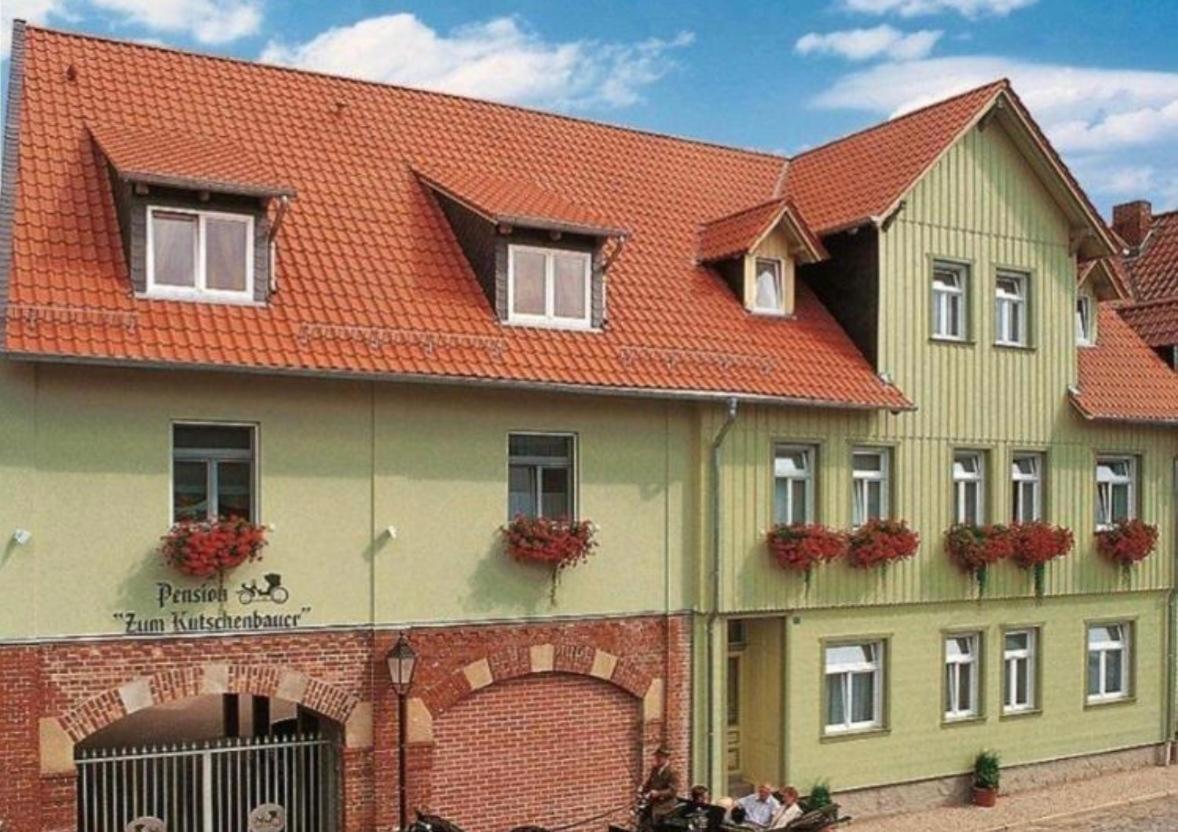 Pension Alter Kutschenbauer Wernigerode Exteriér fotografie